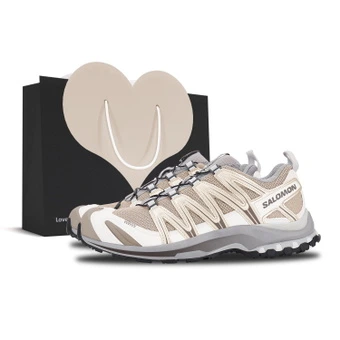 Кроссовки Salomon XA Pro 3D беговые серо-коричневые | Китай.рф