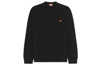 Свитер KENZO x Nigo с принтом мужской черный | Китай.рф