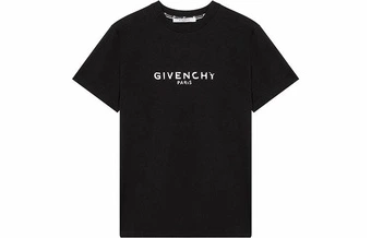 Футболка GIVENCHY с принтом для мужчин черная | Китай.рф
