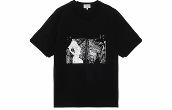 Футболка Cav Empt мужская черная с принтом эффект потертости | Китай.рф
