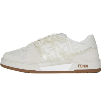 Кеды FENDI Match женские белые натуральная кожа 8E8470AQ6IF1NJ3 | Китай.рф