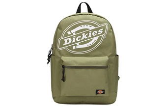 Рюкзак Dickies школьный зеленый с принтом унисекс | Китай.рф