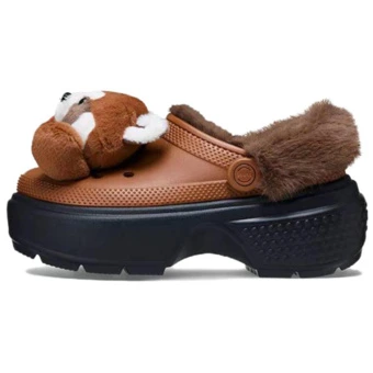Клоги Crocs Women's Snowhouse, светло-коричневые | Китай.рф