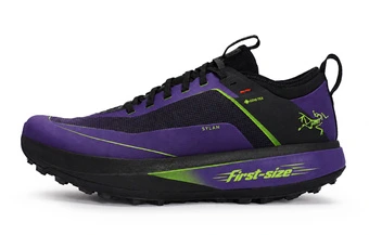 Кроссовки Arcteryx SYLAN женские, низкие, зеленые/фиолетовые | Китай.рф