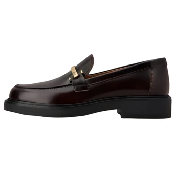 Лоферы TOD'S женские темно-красные | Китай.рф