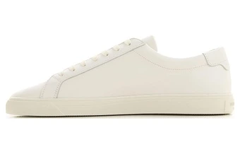 Кроссовки-слипоны Saint Laurent Andy низкие мужские белые | Китай.рф