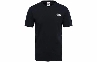 Футболка The North Face мужская, черная, с логотипом, для отдыха и спорта | Китай.рф