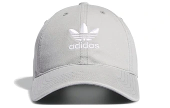 Кепка adidas Originals женская серая с вышитым логотипом | Китай.рф