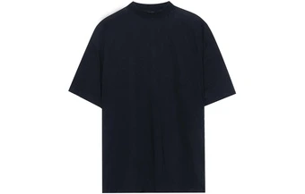 Футболка Balenciaga SS23 с принтом, женская, черная, свободного кроя | Китай.рф