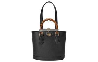 Сумка GUCCI Diana с бамбуковыми ручками черная | Китай.рф