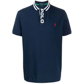Поло Polo Ralph Lauren мужское, Slim Fit, морской синий | Китай.рф
