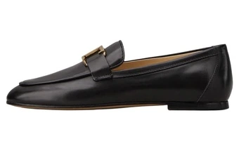 Туфли TOD'S женские круглые, черные | Китай.рф