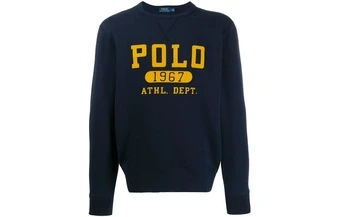 Толстовка Polo Ralph Lauren мужская синяя | Китай.рф