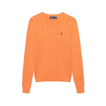 Свитер Polo Ralph Lauren с вышивкой пони, женский, оранжевый | Китай.рф
