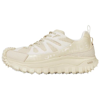 Кроссовки Moncler Trailgrip Amoeba Leather, Mesh Low top Casual Shoes 4cm Men's White | Китай.рф