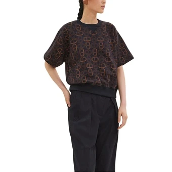 Футболка Hermes Drop Shoulder T Shirt для женщин | Китай.рф
