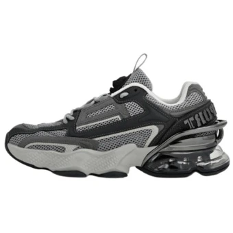 Кроссовки повседневные PLEIN SPORT Tiger Thunder Mix серые | Китай.рф