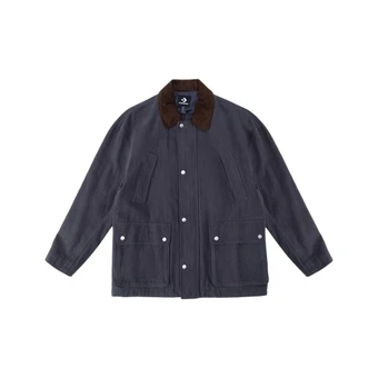 Куртка Converse Jackets Unisex Blue Lapel Moderate | Китай.рф