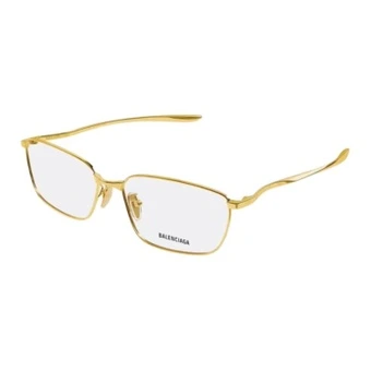 Оптические очки Balenciaga Metal Rectangular Gold | Китай.рф