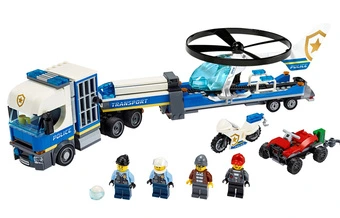 Конструктор LEGO City 60244 Полицейский вертолет с транспортером | Китай.рф