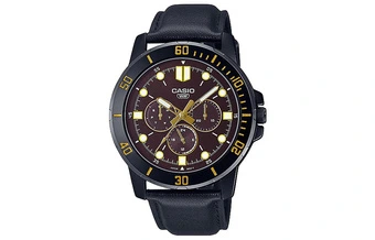 Часы CASIO STANDARD мужские с красным циферблатом MTP-VD300BL-5E | Китай.рф