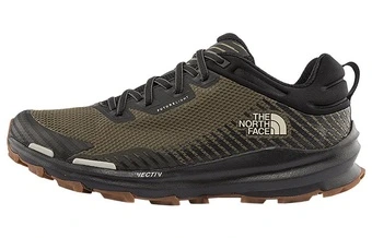 Кроссовки The North Face кожаные зеленые низкие | Китай.рф