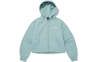 Худи The North Face с капюшоном и молнией, женское, фисташковое | Китай.рф