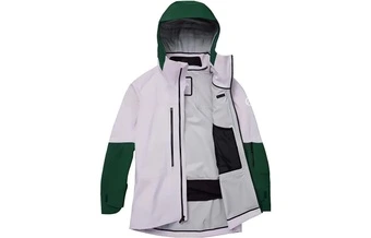 Женская куртка The North Face лавандового цвета с капюшоном | Китай.рф