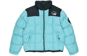 Пуховик мужской The North Face с логотипом, голубой, для активного отдыха | Китай.рф