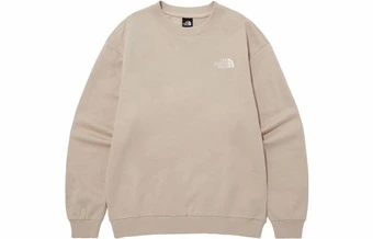 Свитшот The North Face с вышитым логотипом унисекс в хаки | Китай.рф