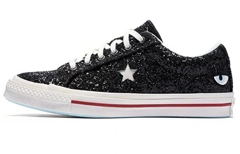 Кеды CHIARA FERRAGNI x Converse One Star черные | Китай.рф