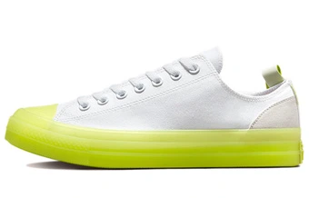 Кроссовки Converse Chuck Taylor All Star CX низкие бело-неоново-зеленые унисекс из ткани | Китай.рф
