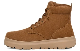 Короткие сапоги UGG Burleigh из замши, мужские, каштановые | Китай.рф