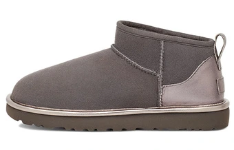 Зимние ботинки UGG Classic Ultra Mini Shine из овчины | Китай.рф