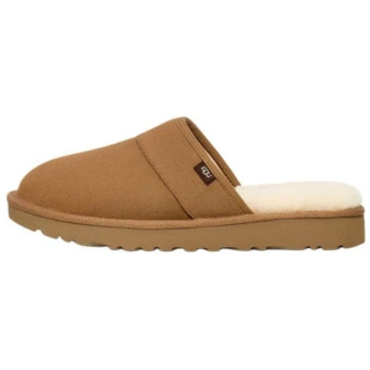 Тапочки UGG закрытые мужские каштановые | Китай.рф