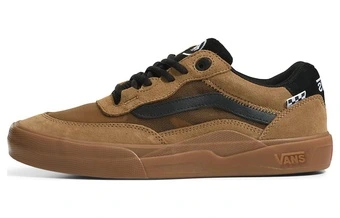 Кроссовки Vans Wayvee повседневные противоскользящие низкие унисекс коричневые | Китай.рф