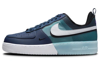 Кроссовки Nike Air Force 1 React низкие, синие, мужские | Китай.рф