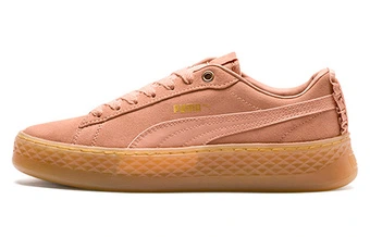 Кроссовки женские PUMA Smash Platform Frill коралловые | Китай.рф