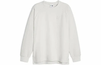 Толстовка PUMA белая с круглым вырезом и регланными рукавами | Китай.рф