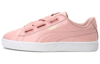 Кроссовки PUMA Basket Heart Patent Pink розовые | Китай.рф