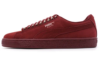 Кроссовки PUMA классические низкие женские бордовые | Китай.рф