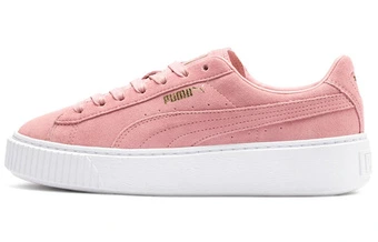 Кеды PUMA Suede Platform низкие женские розовые | Китай.рф