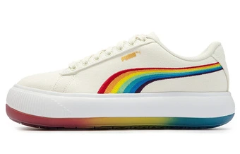 Кеды PUMA Suede Mayu Prism женские классические бежевые | Китай.рф