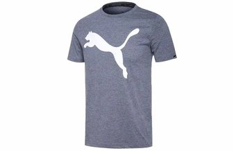 Футболка Puma мужская синяя с ретро принтом | Китай.рф