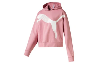 Свитшот PUMA женский с капюшоном розовый | Китай.рф