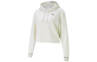 Женское худи PUMA Style Cat Hoodie WMNS укороченное дымчато-серое | Китай.рф