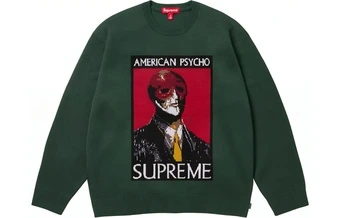 Свитер Supreme x American Psycho с принтом | Китай.рф