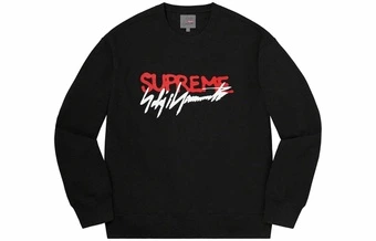 Худи Supreme x Yohji Yamamoto с логотипом на груди унисекс | Китай.рф
