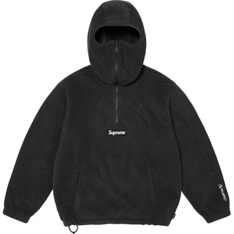 Толстовка Supreme POLARTEC с капюшоном на молнии и маской | Китай.рф