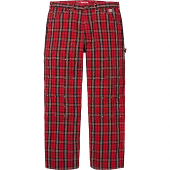 Повседневные брюки Supreme x b.b. Simon FW25 WEEK6 Quilted Double Knee Painter Pant | Китай.рф